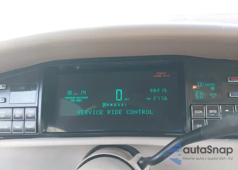 1995 Cadillac Deville z USA, uszkodzony, nr VIN 1G6KD52B0SU294152